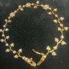 Slider Necklace Signed Stone Necklace Signed CZ Bracelet - 5