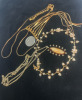 Slider Necklace Signed Stone Necklace Signed CZ Bracelet - 6