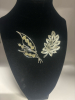 Two Vintage Spray Brooches With n Silver Tone - 4