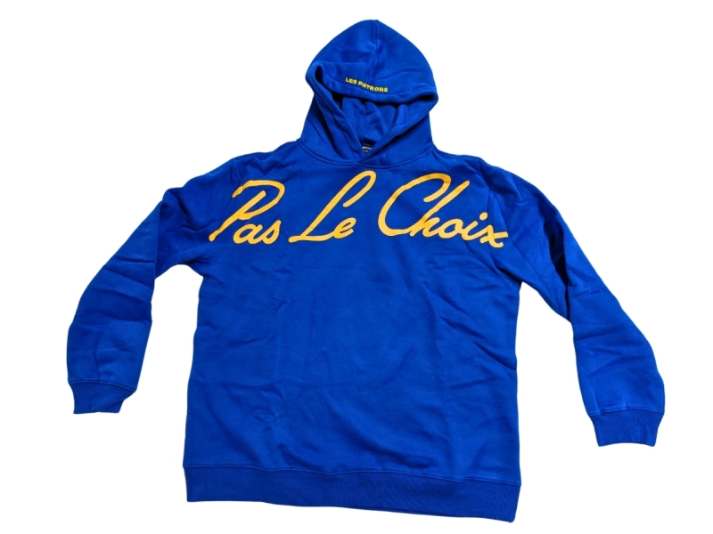 New Size 3XL LES PATRONS "Pas Le Choix" (No Choice) Hoodie