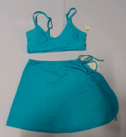 New Size L Aerie Bathing Suit Top Size M Sarong