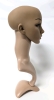 New 20.25" Tall Mannequin Head with Base - 3