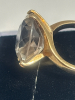 14K Yellow Gold 10 Carat Gem Stone Ring - 3