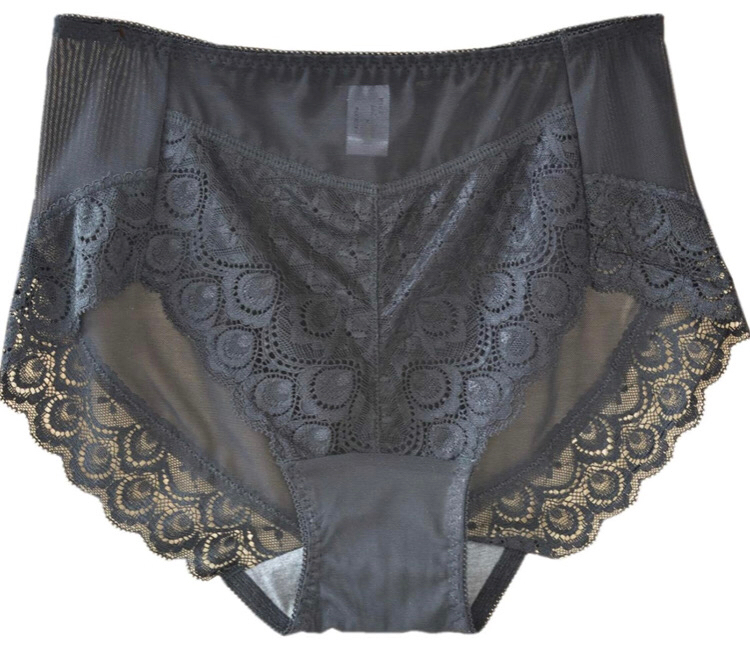 New Lasricas Women's Hi Cut Panty Soft Lace Panty Microfiber Full Coverage