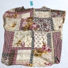 New Size XXL Maurices Ladies Delton Patchwork Zipper Back Blouse - 2