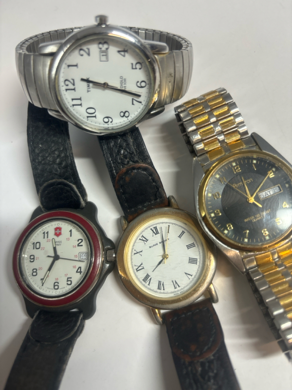 Men&rsquo;s Vintage Watches Swiss Army Sung Sport Running plus