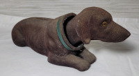 Vintage DABS Bobble Head Dog Bank , Made in Japan . Measures 10 3/4" long