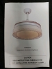 Ohniyou Ceiling Fan With Light Retails For $400+ 19"d - 5