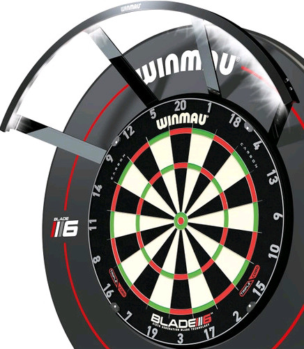 New - Winmau Polaris 120° Dartboard LED Light . Tested Working