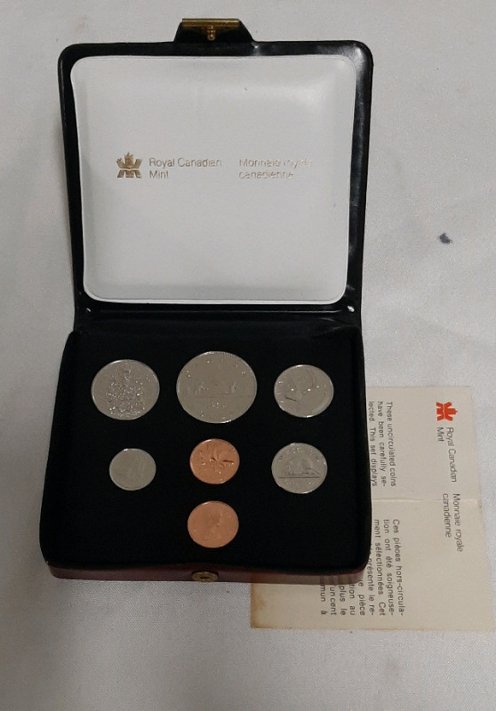 Coins 1979 Full Set from the Royal Canadian Mint