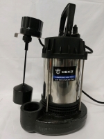 DEKO Submersible Sump Pump Cast Iron/Stainless steel