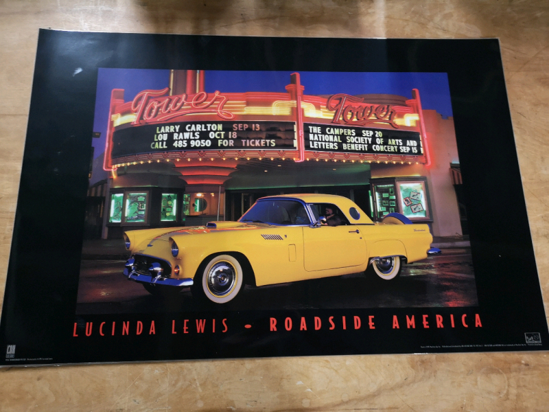 Vintage Laminated Poster - Lucinda Lewis Roadside America