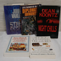 5 Books - 3 Fiction and 2 more to help you around the house and hunt for amazing treasures