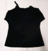 New Size L Stella & Dot Cold Shoulder Buckle Up Pullover Stock photo used - 3