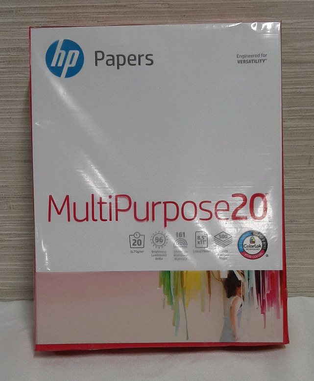 New Ream of HP Multipurpose 20 Paper