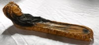 Incense Holder signed By Artist 13"x3.25"