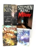 4 Steven King Hardcover Novels; Misery, Desperation, Dreamcatcher & The Girl Who Loved Tom Gordon