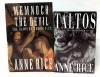 4 Anne Rice Hardcover Novels + 1 Paperback: Lasher, Servant of the Bones, The Tale of the Body Thief, Memnoch the Devil, Taltos - 2