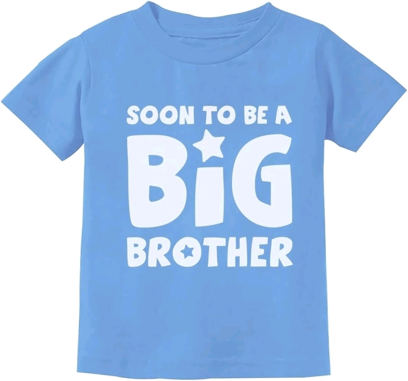 New 4-Youth M "Soon To Be A Big Brother" Tshirts