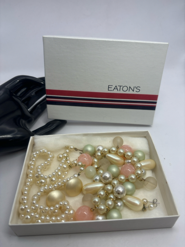 Old EATONS Box Estate Jewelry