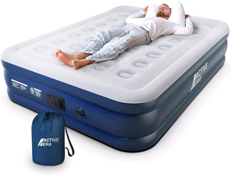 New Active Era Premium Queen Air Mattress 60x80x20"