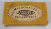 Vintage MacDonald&rsquo;s British Consols Cigarettes Tin . Measures approx. 4&Prime; x 3&Prime; x 1.5&Prime; - 2