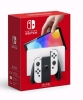 New Nintendo Switch (OLED Model) with White Joy-Con - OLED Console White/Black Joy-Con Edition