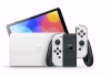 New Nintendo Switch (OLED Model) with White Joy-Con - OLED Console White/Black Joy-Con Edition - 2