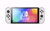 New Nintendo Switch (OLED Model) with White Joy-Con - OLED Console White/Black Joy-Con Edition - 3