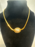 Vintage signed Elegant Vendome Rhinestone Necklace