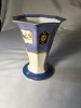 Early Noritake Blue Lustre Vase - 3