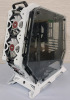 New - KEDIERS C570 ATX Tower Tempered Glass Gaming Computer Open Frame Case w/7 RGB Fans - 3