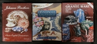 3 Books On Dinnerware Classic English, 20th Century Patterns And Granite