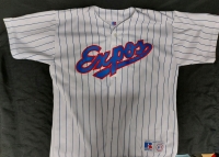 Russell Athletics XL Montreal Expos Baseball Jersey