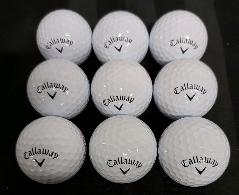 9 Callaway Practice Golf Balls
