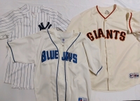 Large New York Yankees XL Blue Jays (Large?) San Francisco Giants Baseball Jerseys