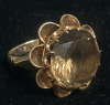 14K Yellow Gold Statement Ring