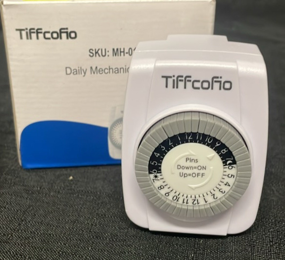 1 NEW TiffcoFio Daily Mechanical Timer