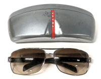 Prada SPS 54I 65 14 SAV-651 125 3N Sunglasses with Hard Case