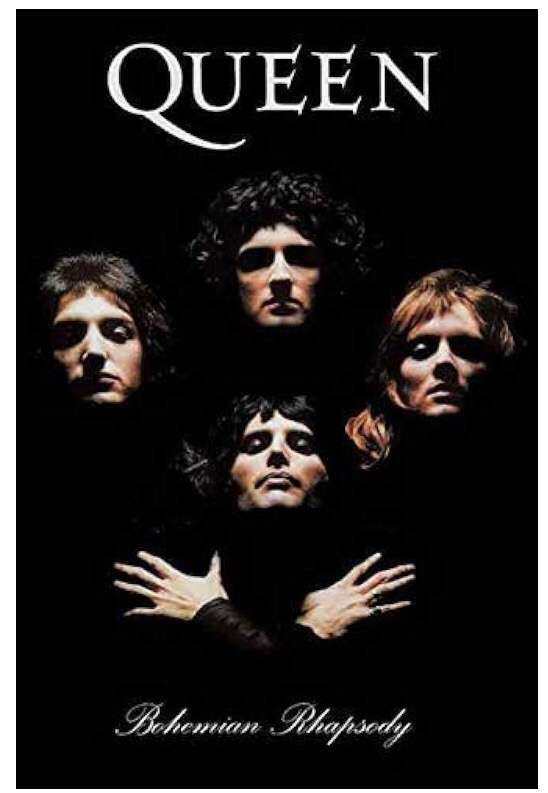 New Queen - Bohemian Rhapsody - Rock Music Poster (24 x 36 inches)