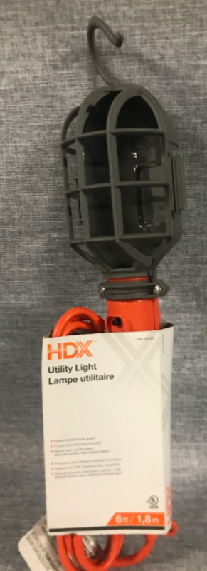 New HDX Utility Light 6ft