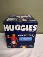 50 New Huggies Overnites sz 5