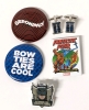 Geeky Pin, Badges & Cufflinks Lot! Dr. Who, Fantastic Four & 2017 Funko DC Legion of Collectors Pin