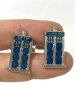 Geeky Pin, Badges & Cufflinks Lot! Dr. Who, Fantastic Four & 2017 Funko DC Legion of Collectors Pin - 2