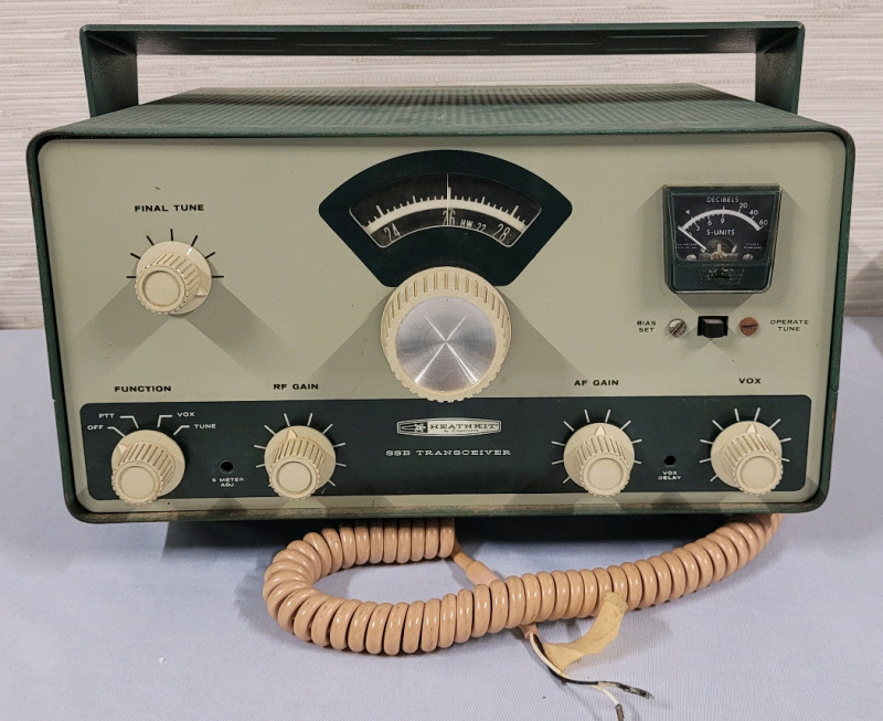 Vintage 1960s Heathkit SSB Mobile Shortwave Transceiver # HW-22 . Untested As Is