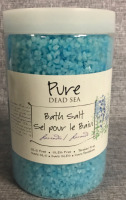 New Pure Dead Sea Bath Salt Lavender 900ML