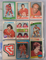 1973 - 2021 Atlanta / Calgary Flames NHL Hockey Trading Card Singles , 231 Cards