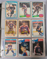 1979 - 1996 Winnipeg Jets NHL Hockey Trading Card Singles , 189 Cards No Doubles