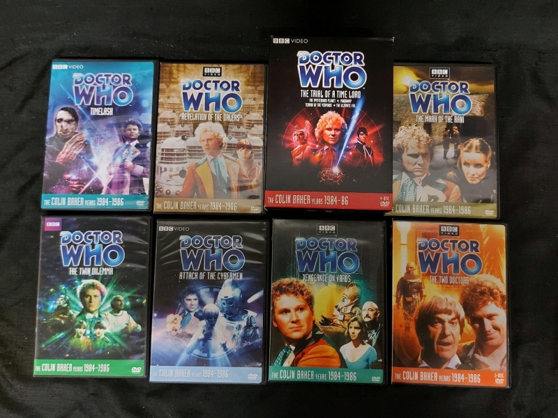 1 Box Set And 7 DVD Doctor Who Collection 1984-1986 DVD