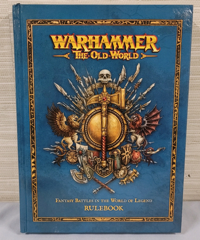 New - Warhammer : The Old World Rule Book . Miniature Role-playing Game Rulebook